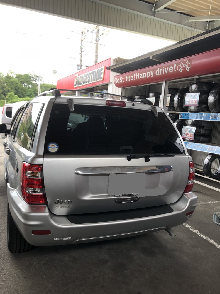 チェロキーのブレーキローター・パッドをディクセルで交換させて頂きました　静岡市でブレーキパッド・ローター交換ならミスタータイヤマン青山へお任せ下さい